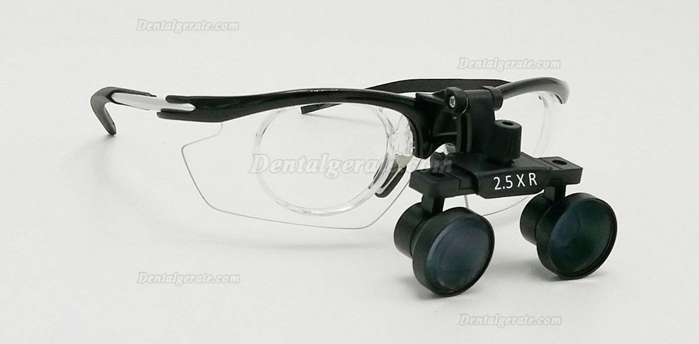 YUYO DY-111 2.5X Dental Binokularlupen Medizinische Lupe Demontage Antifogging Lupe